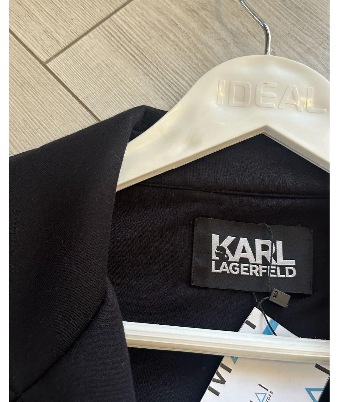 KARL LAGERFELD Черная куртка, фото 3