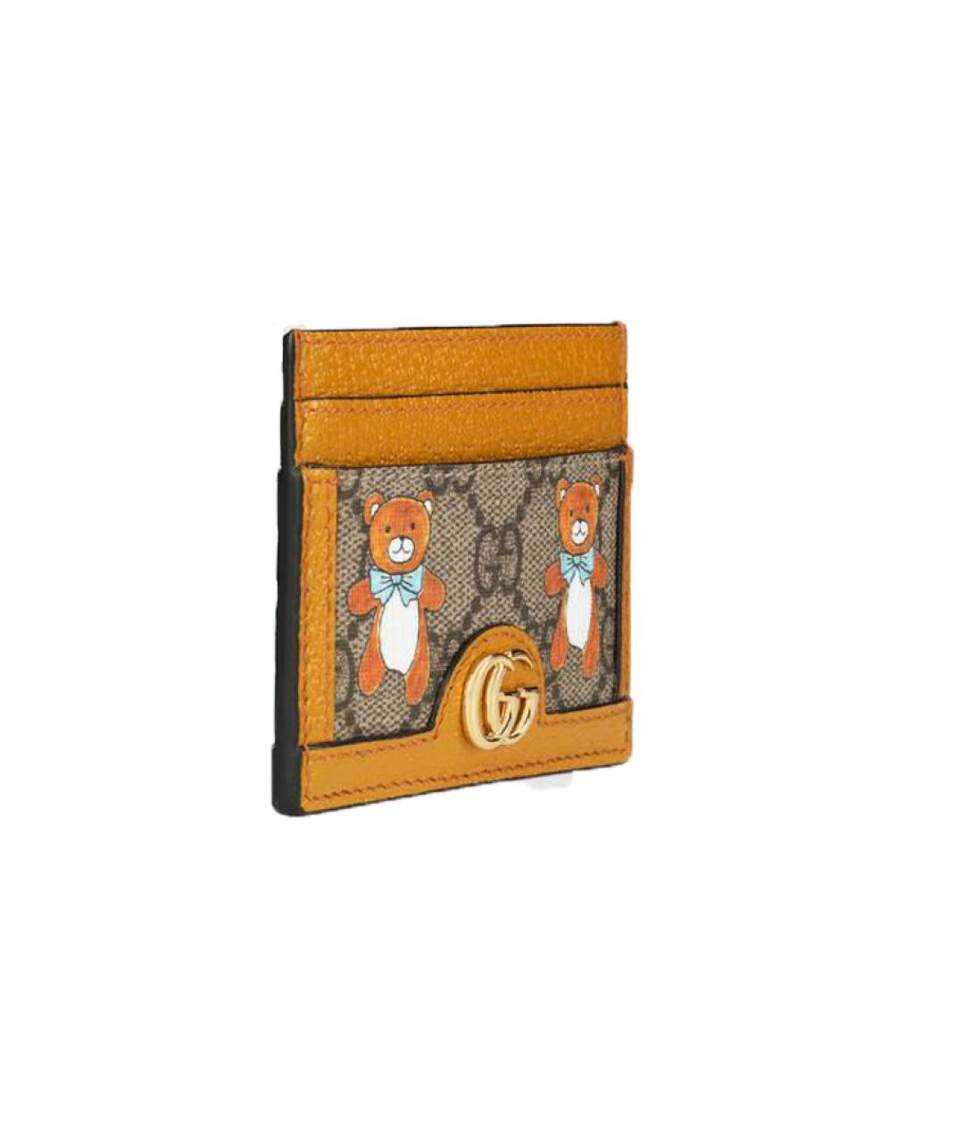 GUCCI Коричневый кардхолдер, фото 2