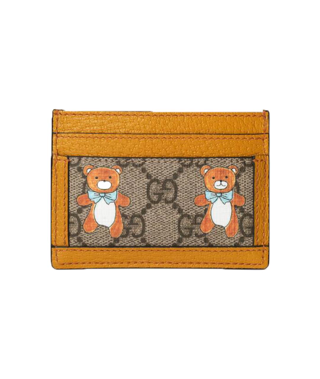 GUCCI Коричневый кардхолдер, фото 3