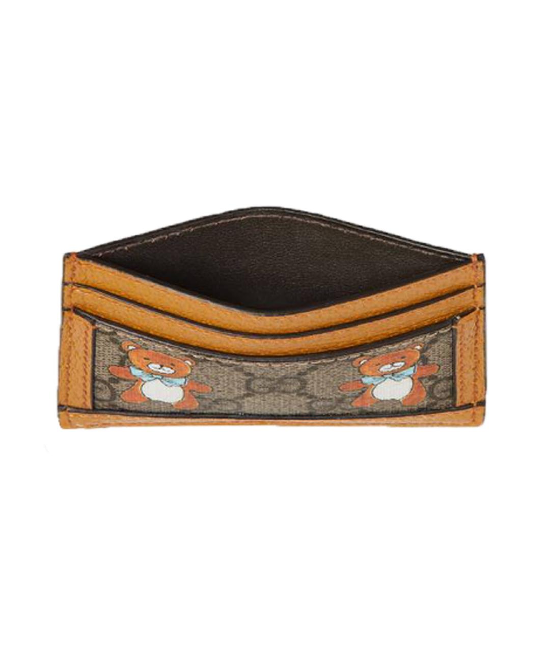 GUCCI Коричневый кардхолдер, фото 4
