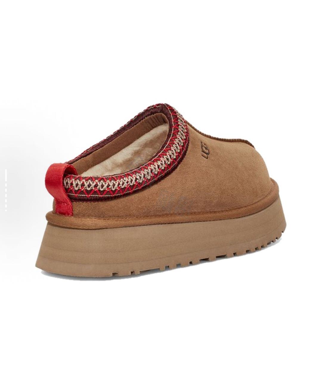 UGG AUSTRALIA Коричневые замшевые ботинки, фото 3