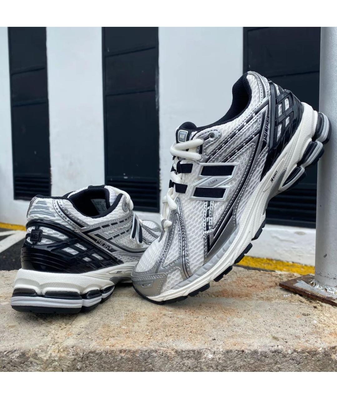NEW BALANCE Серебряные низкие кроссовки / кеды, фото 2