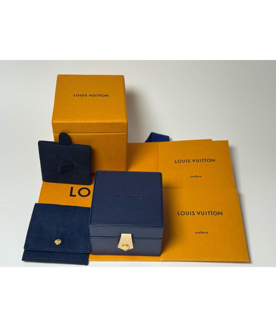 LOUIS VUITTON Золотые серьги из желтого золота, фото 6