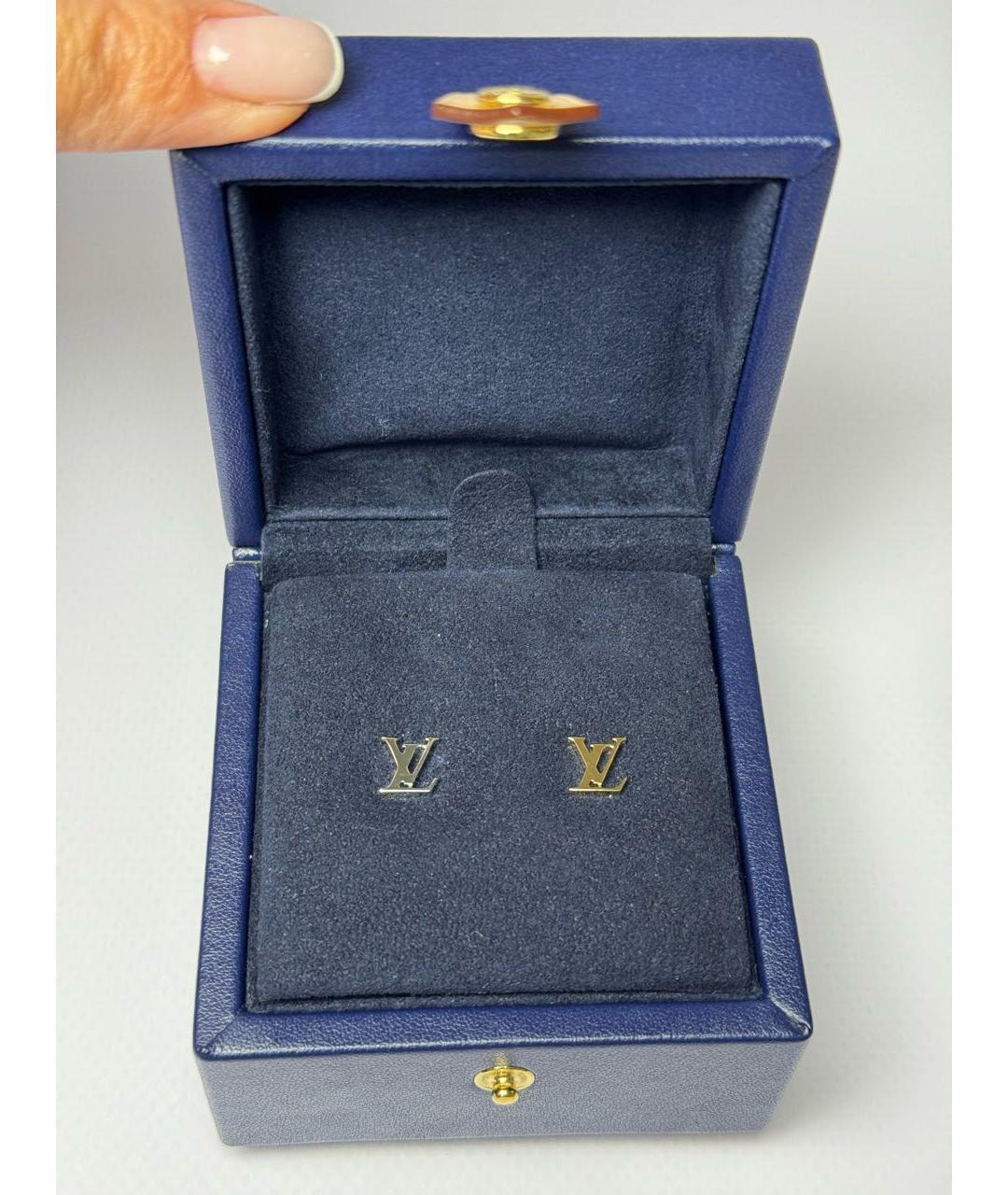 LOUIS VUITTON Золотые серьги из желтого золота, фото 5