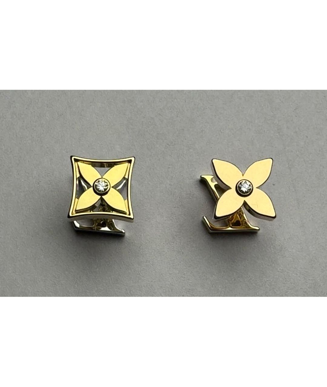 LOUIS VUITTON Золотые серьги из желтого золота, фото 2