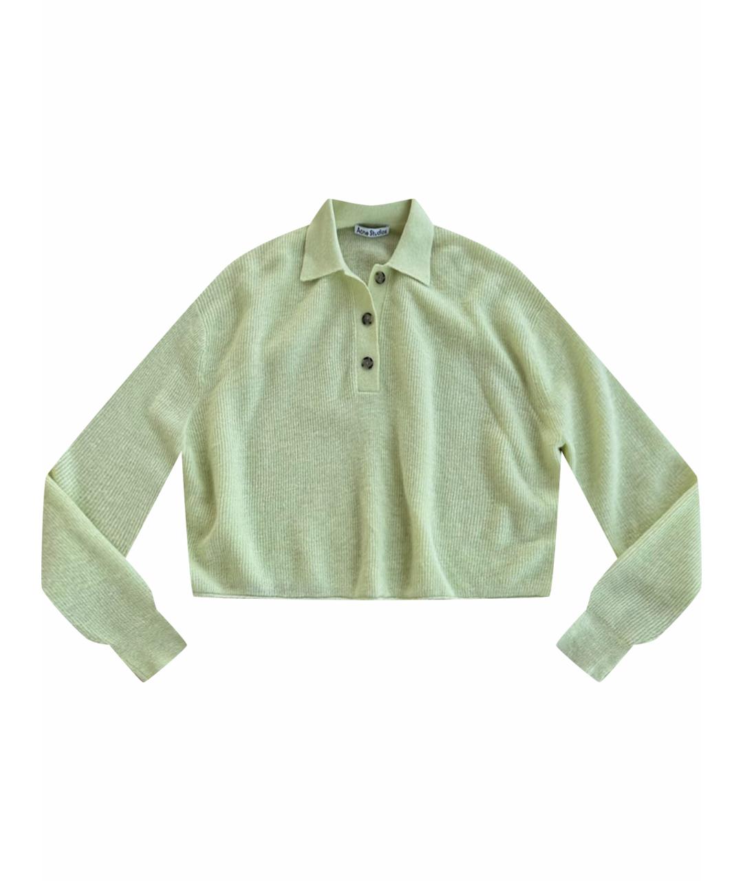 ACNE STUDIOS Желтый джемпер / свитер, фото 1