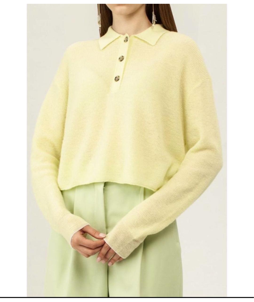 ACNE STUDIOS Желтый джемпер / свитер, фото 3