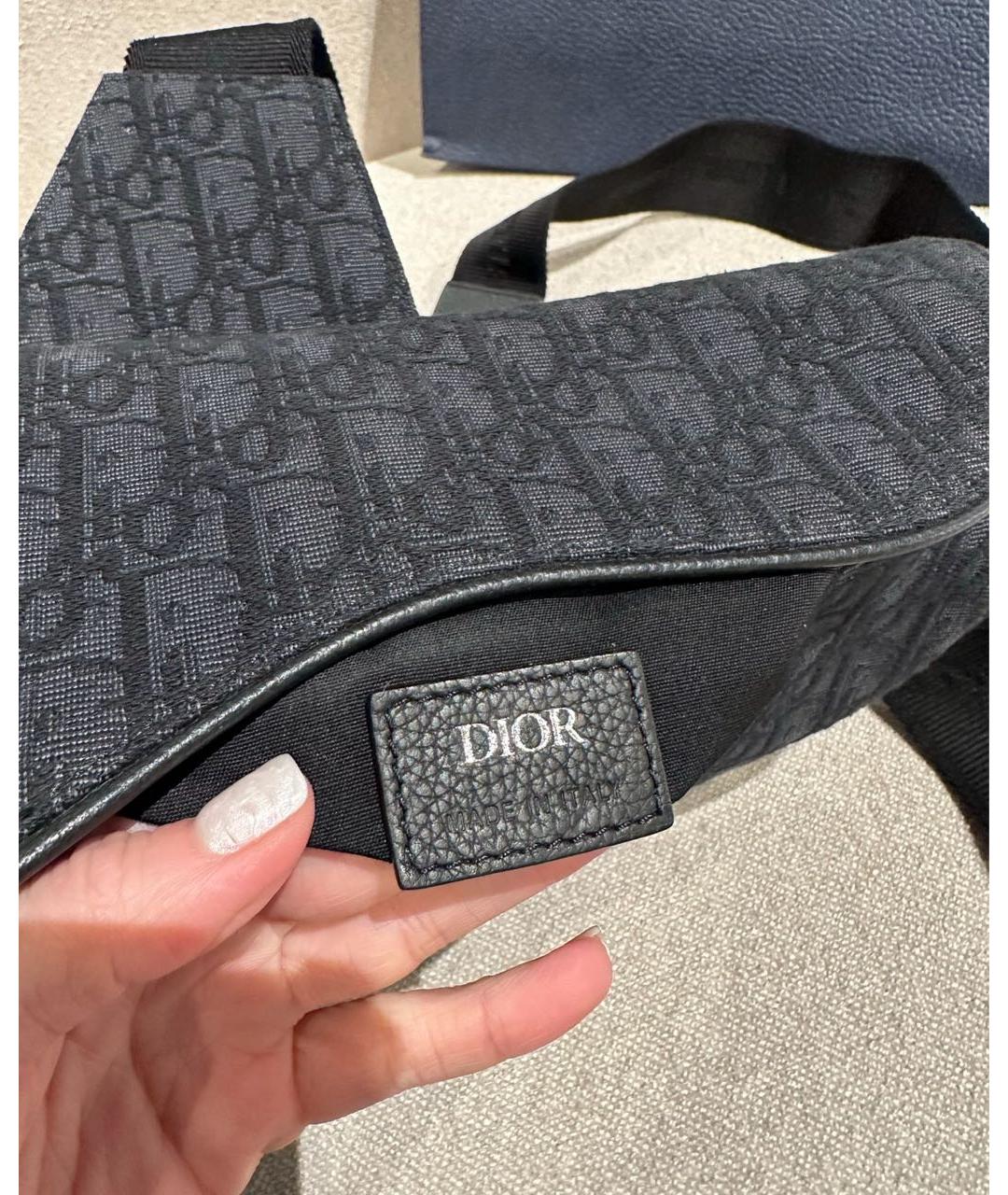 CHRISTIAN DIOR Черная сумка на плечо, фото 5