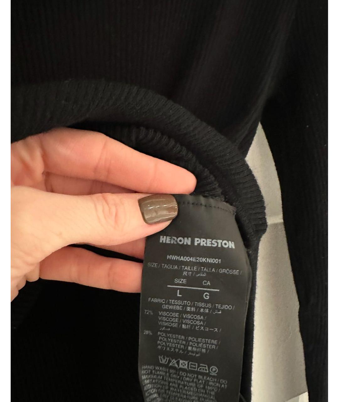 HERON PRESTON Черное боди, фото 5