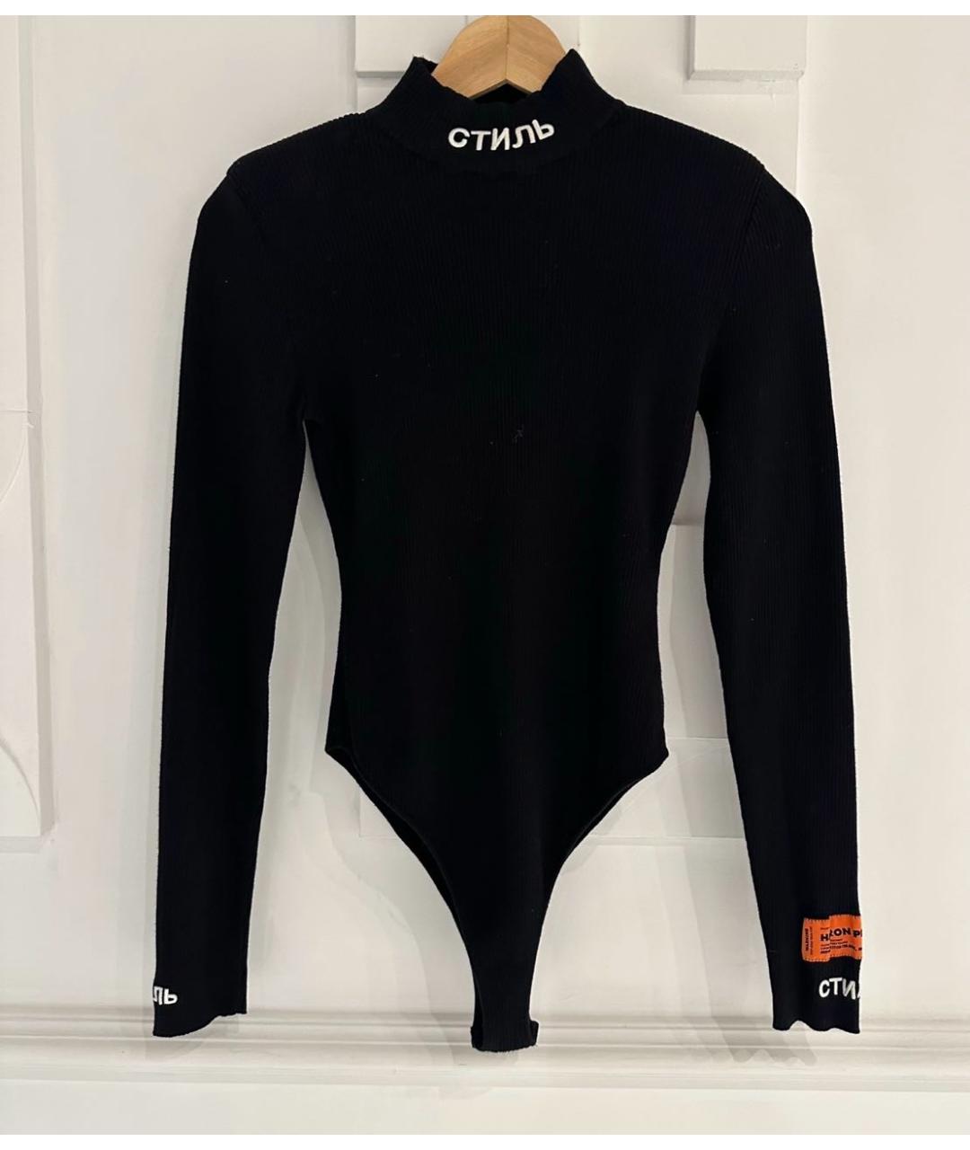 HERON PRESTON Черное боди, фото 6