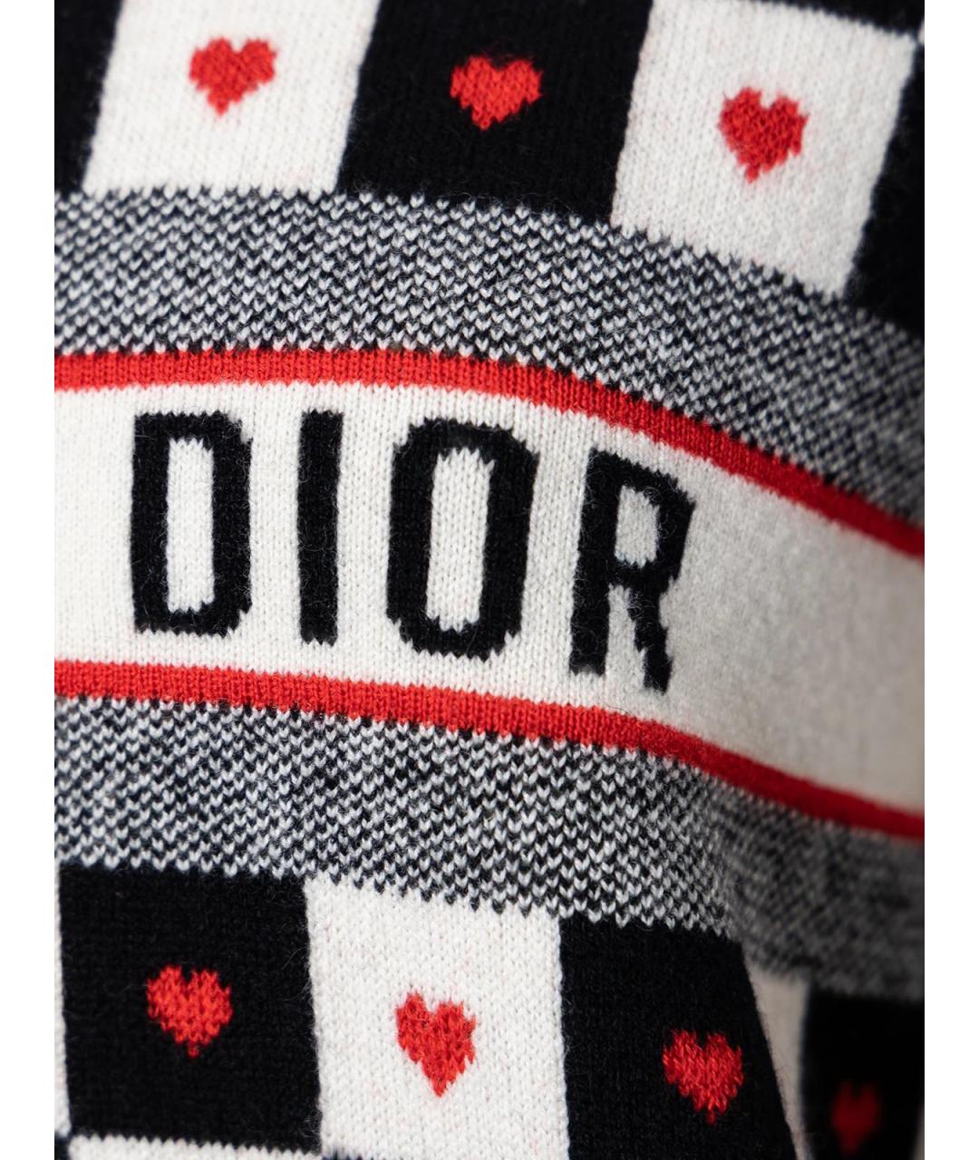 CHRISTIAN DIOR Черный кашемировый джемпер / свитер, фото 3