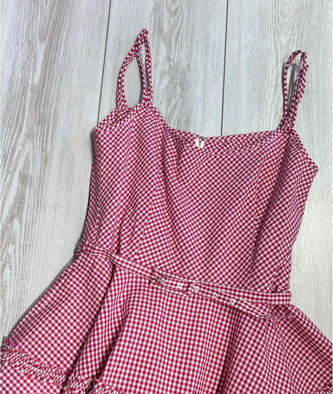RED VALENTINO Красное повседневное платье, фото 2