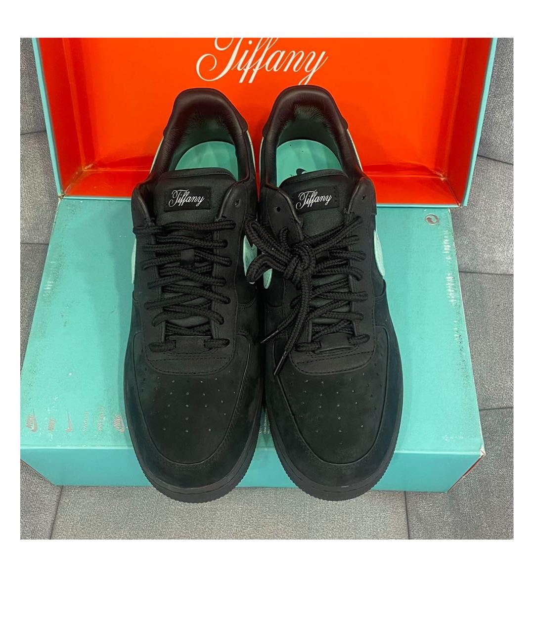 NIKE Черные низкие кроссовки / кеды, фото 3