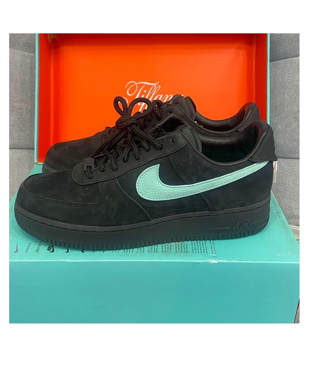NIKE Черные низкие кроссовки / кеды, фото 7