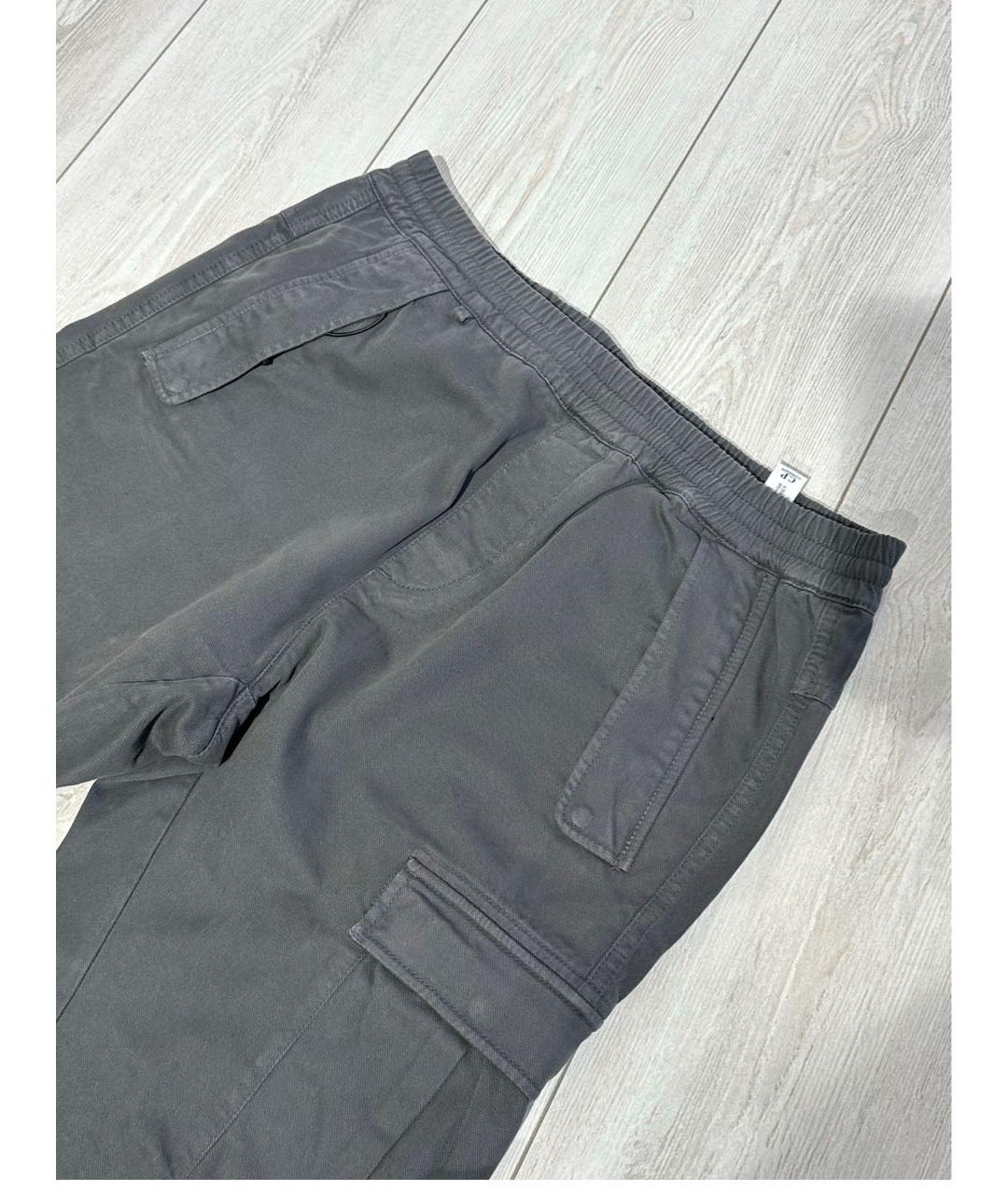 CP COMPANY Антрацитовые повседневные брюки, фото 2