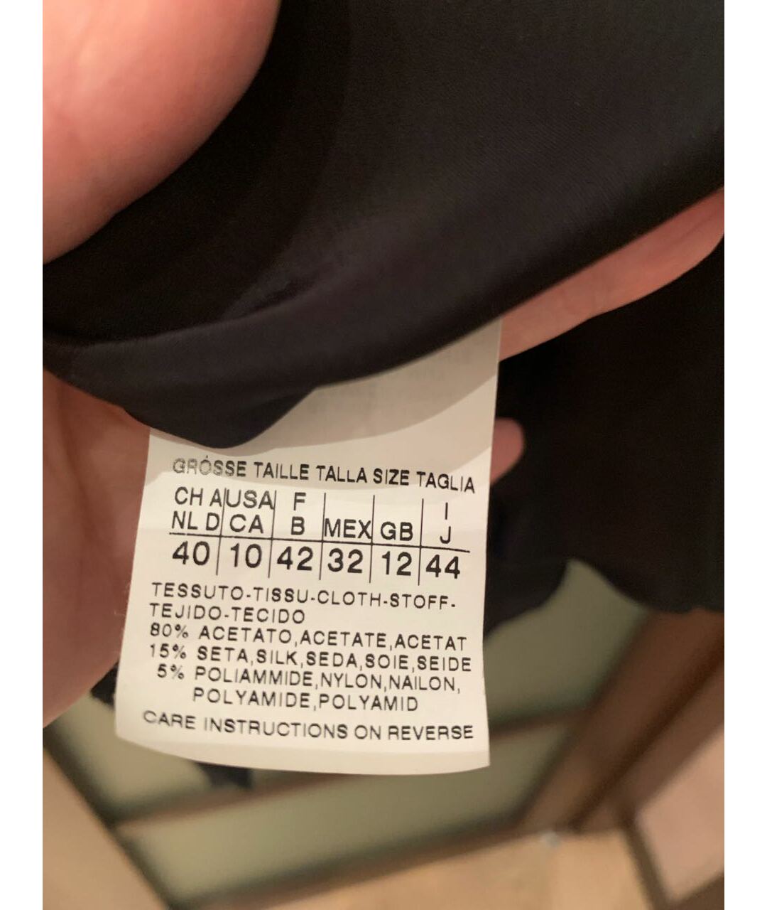 MAX MARA Черное шелковое коктейльное платье, фото 5