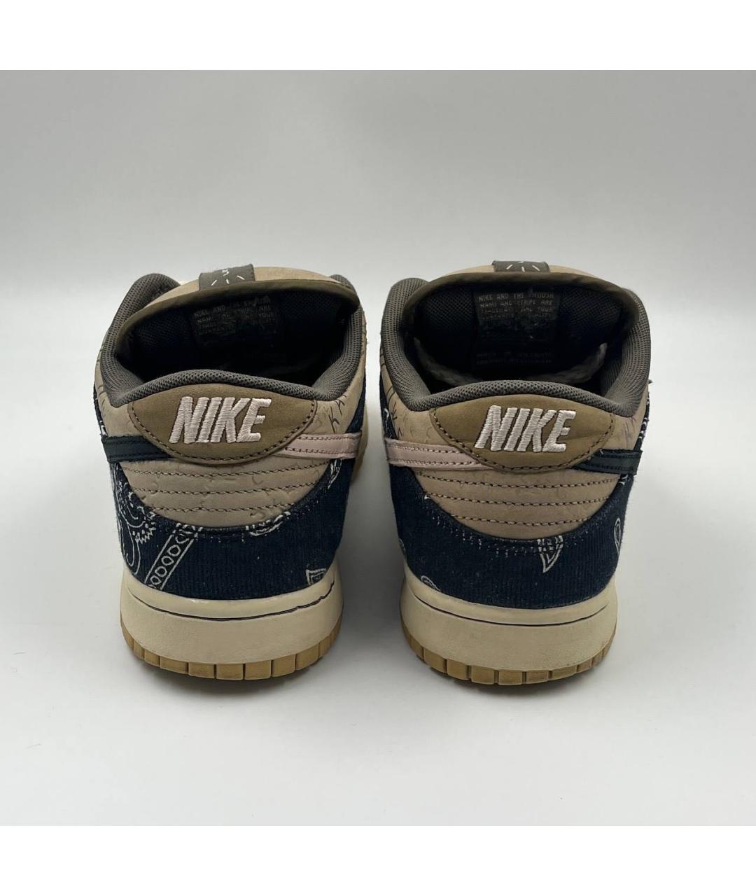 NIKE Коричневые низкие кроссовки / кеды, фото 5
