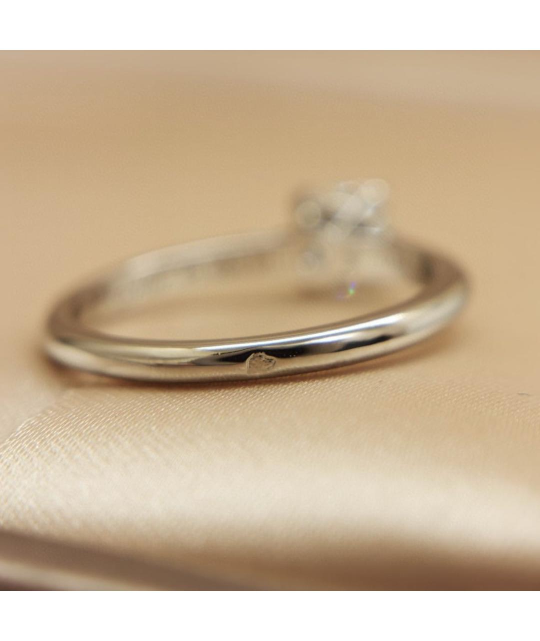 CARTIER Серебряное платиновое кольцо, фото 4