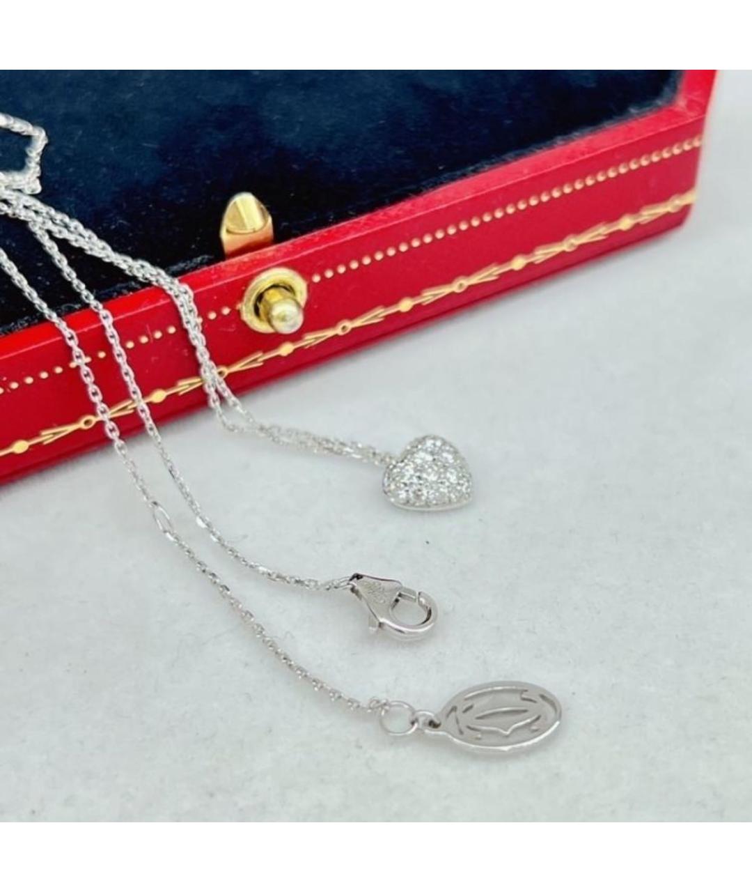 CARTIER Подвеска из белого золота, фото 4