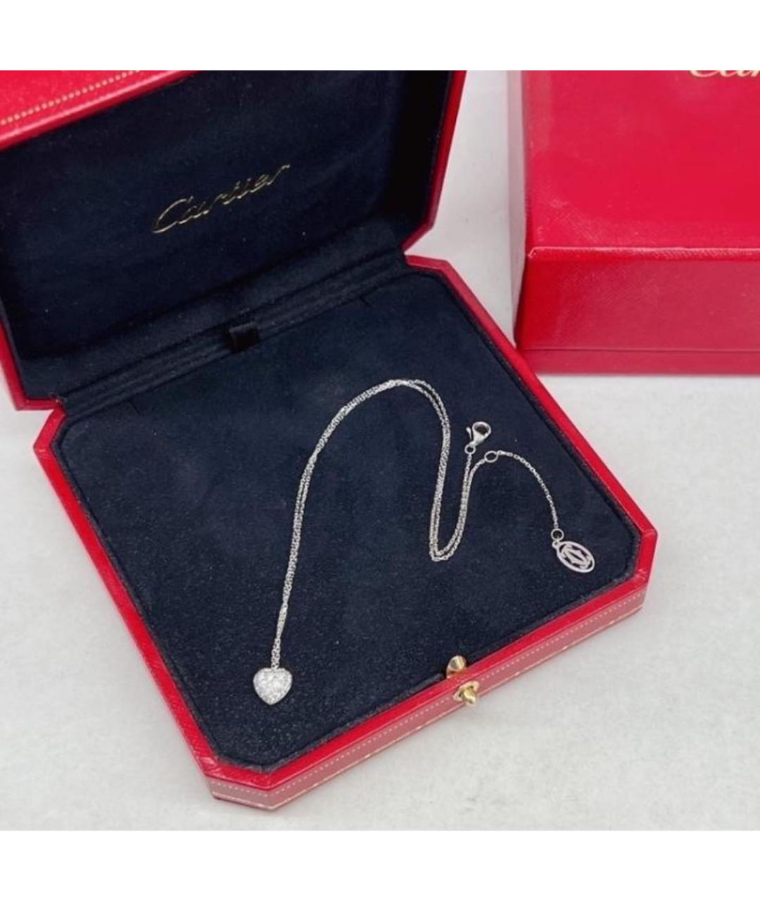 CARTIER Подвеска из белого золота, фото 2