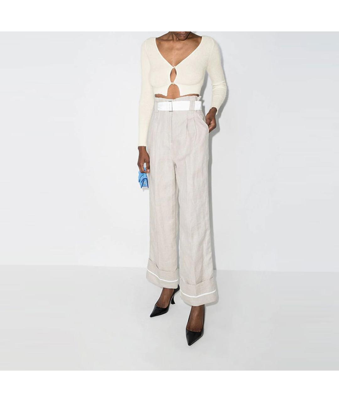 JACQUEMUS Белая футболка, фото 2