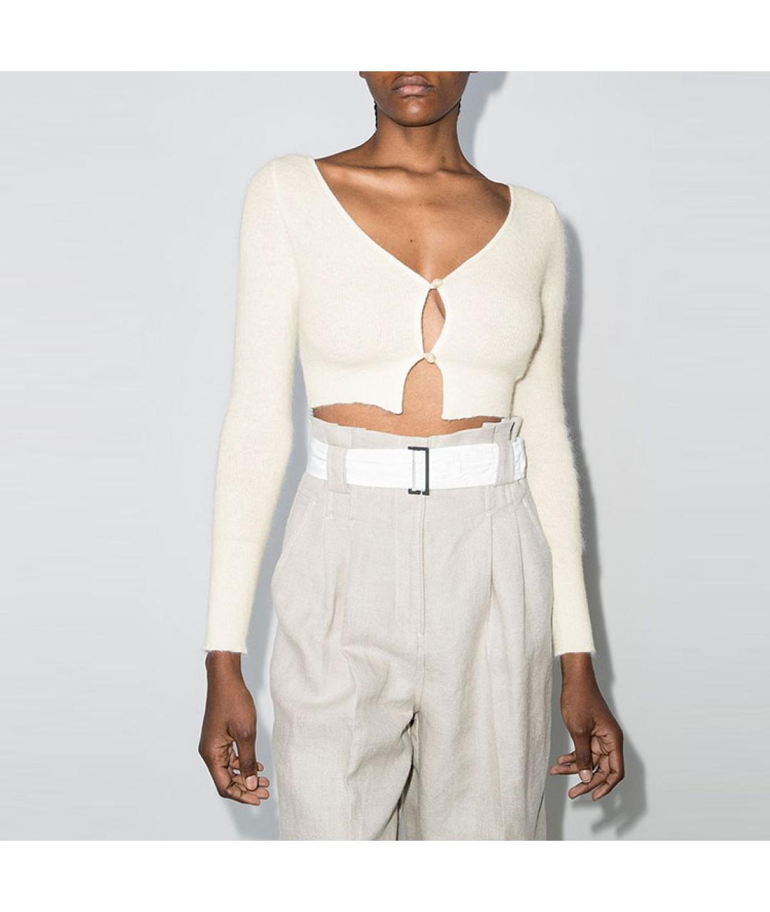 JACQUEMUS Белая футболка, фото 3