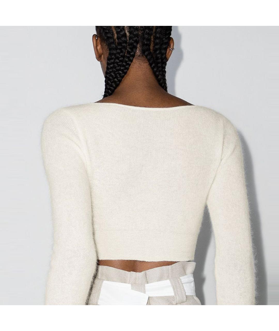 JACQUEMUS Белая футболка, фото 4