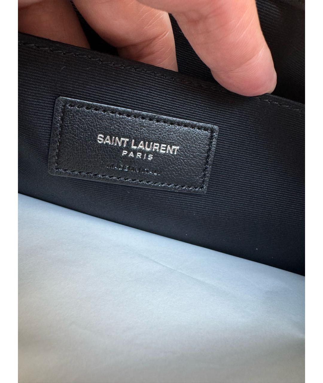 SAINT LAURENT Бежевая пелетеная пляжная сумка, фото 6