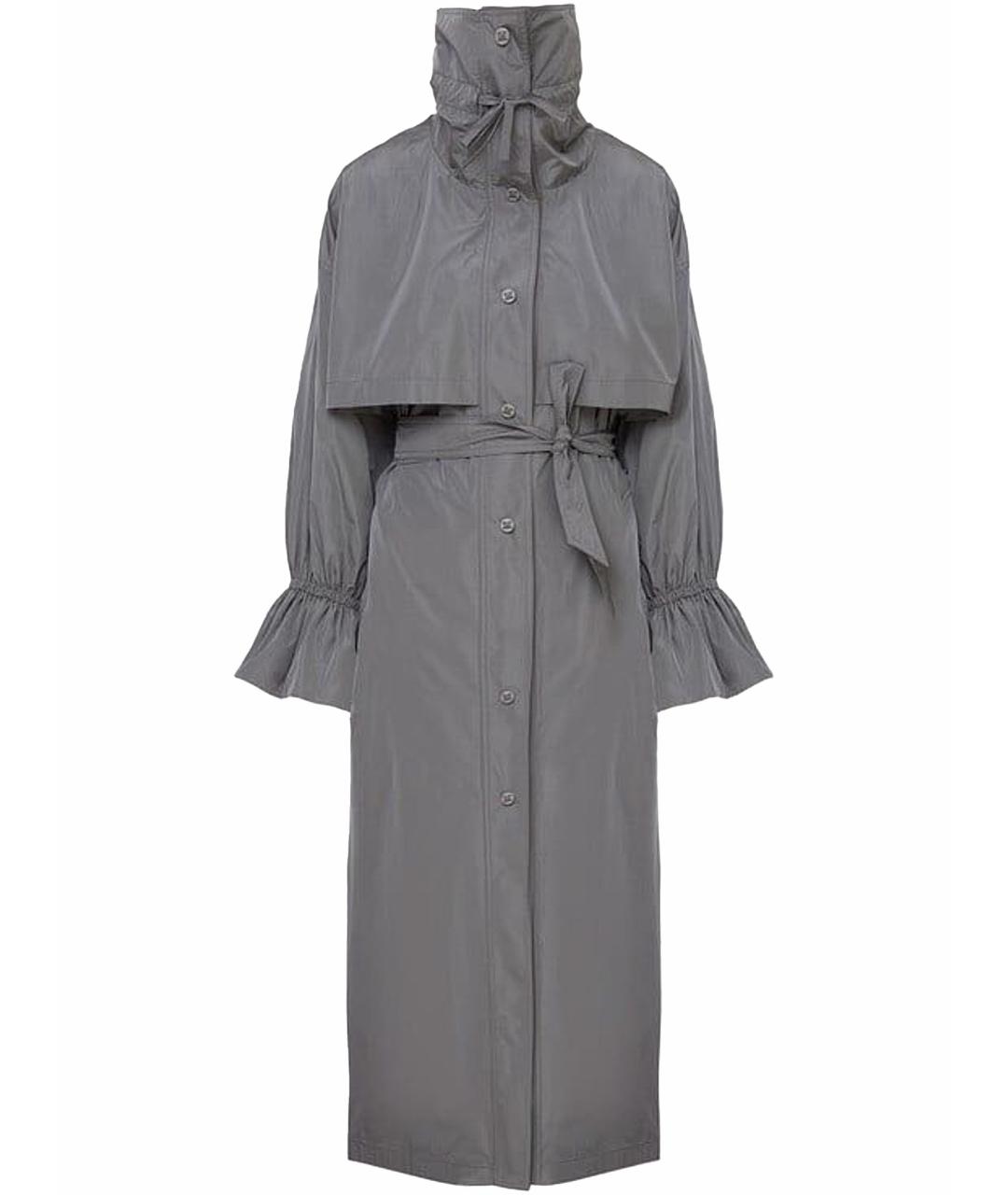 MAX MARA Серый тренч/плащ, фото 1