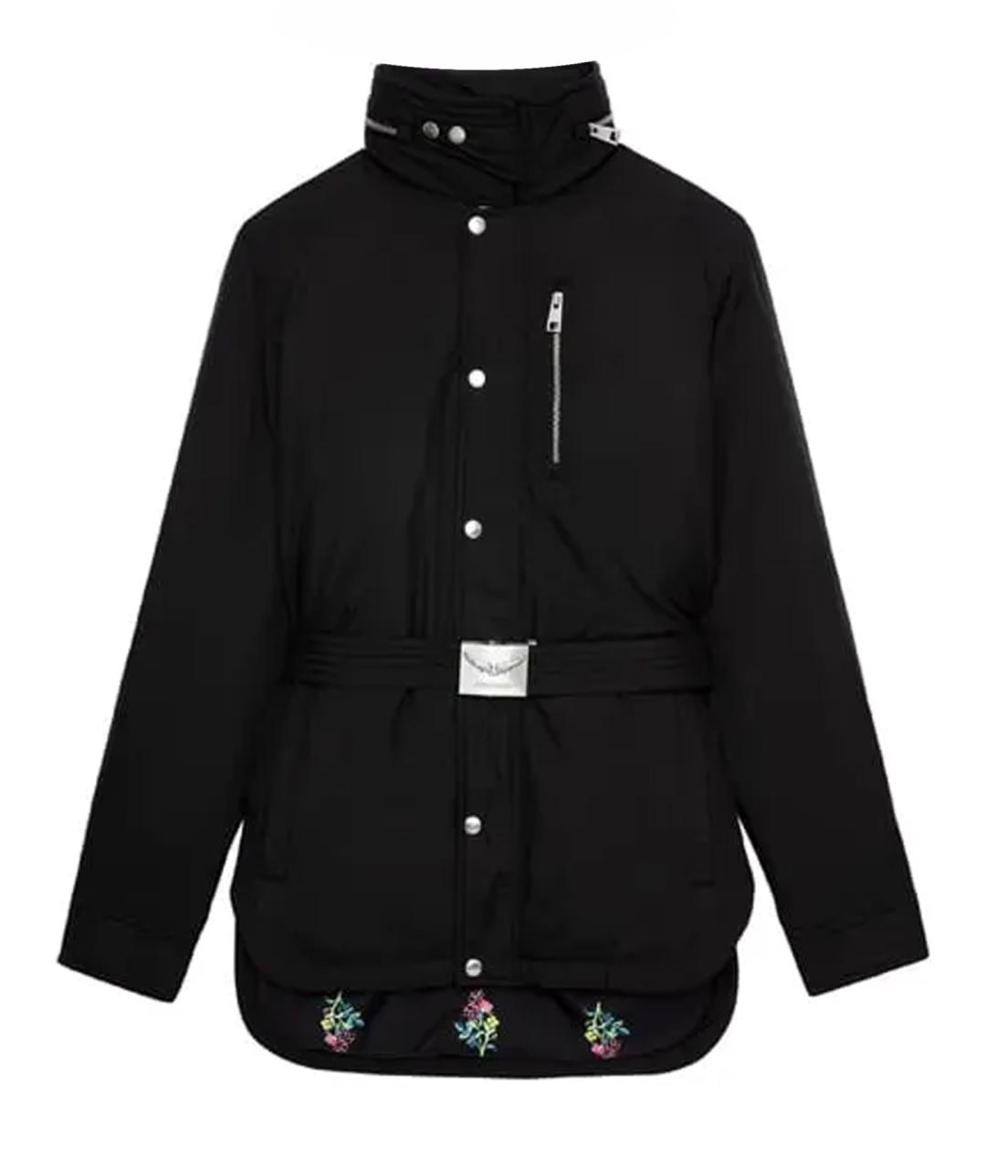 ZADIG & VOLTAIRE Черная полиэстеровая куртка, фото 1