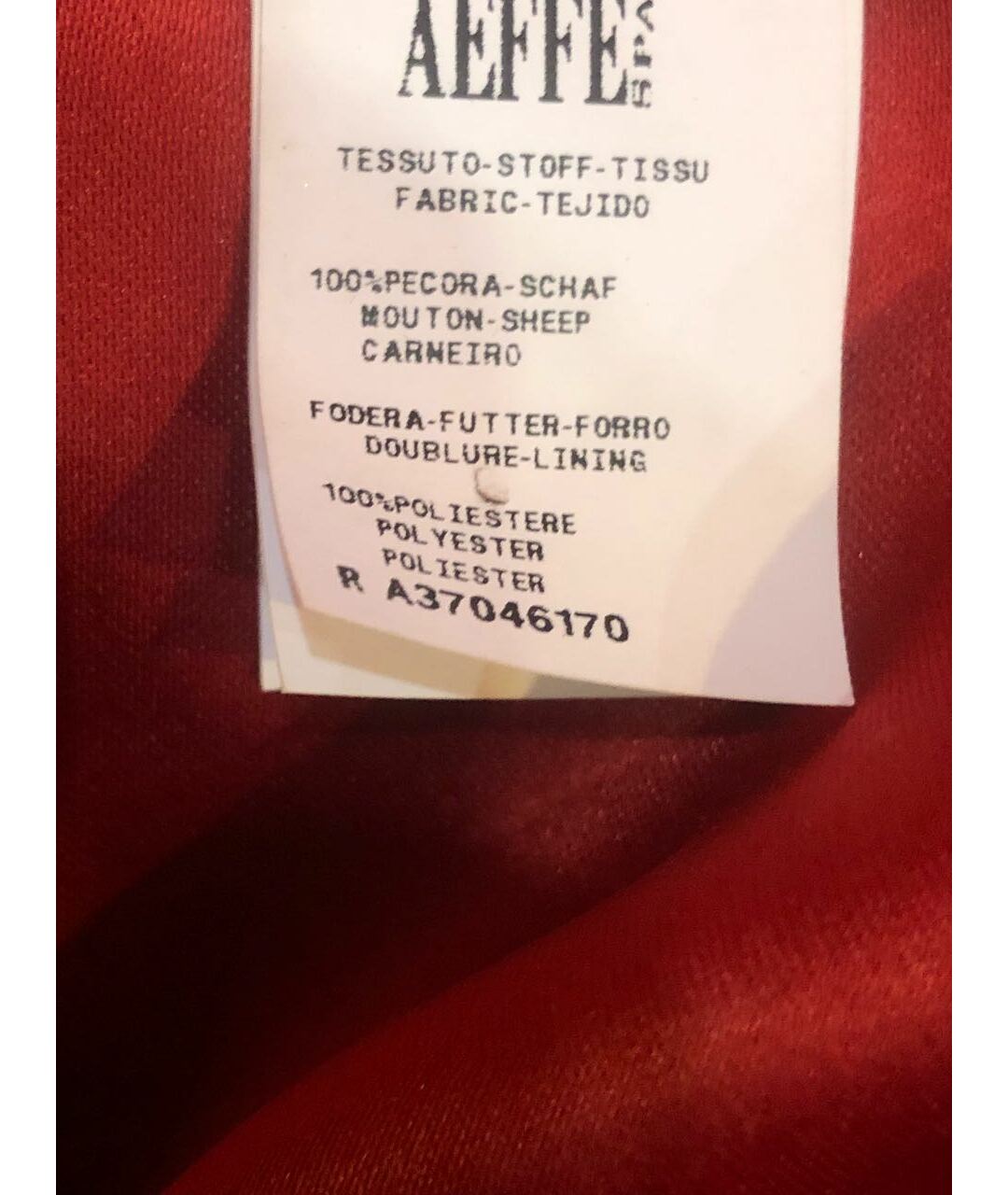 MOSCHINO Красная кожаная юбка миди, фото 4