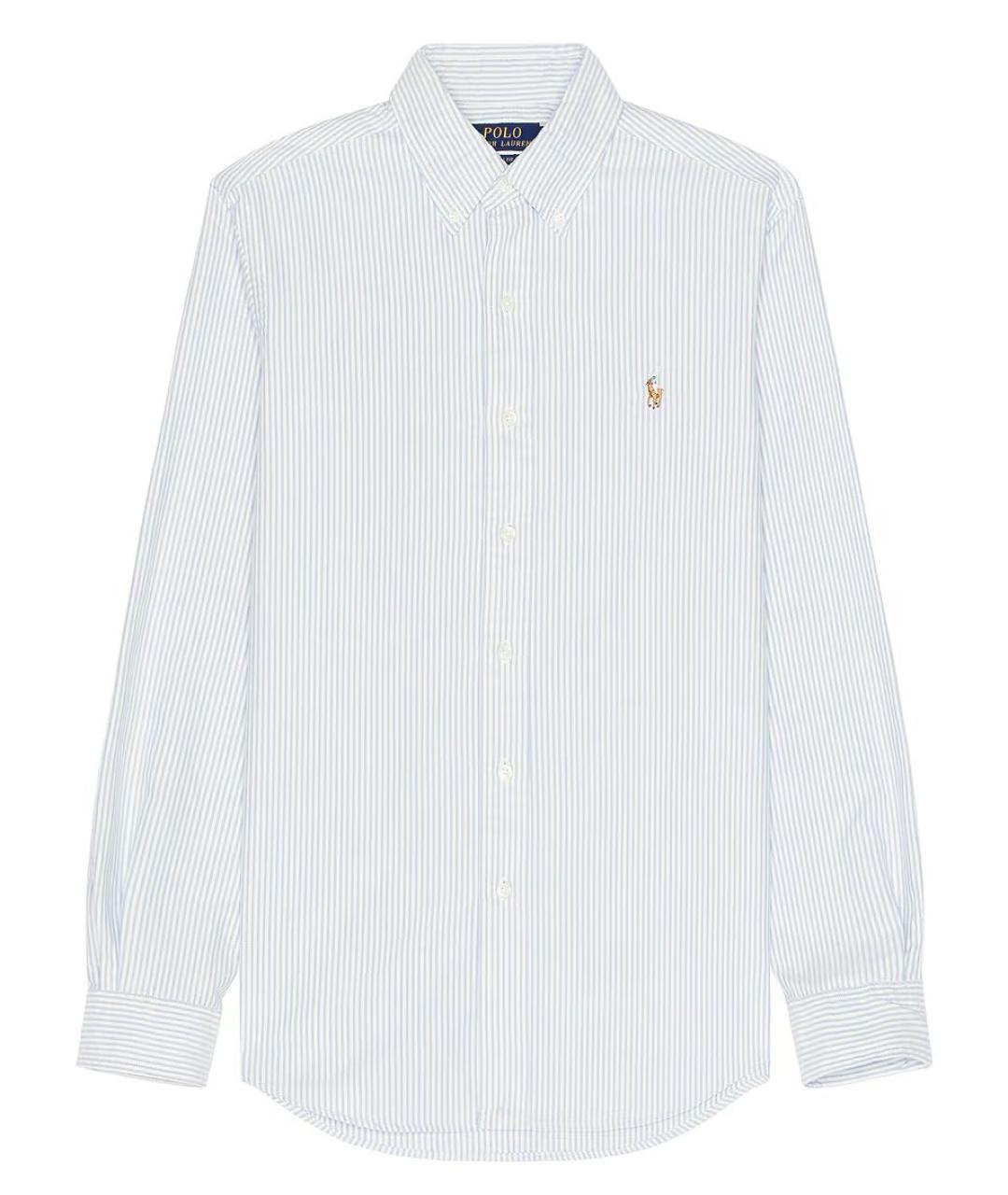 POLO RALPH LAUREN Голубая хлопковая кэжуал рубашка, фото 1