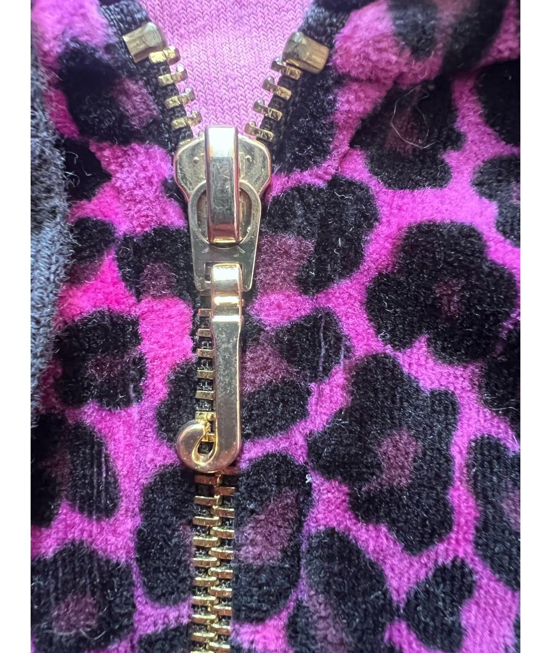 JUICY COUTURE Фиолетовый хлопковый костюм с брюками, фото 3