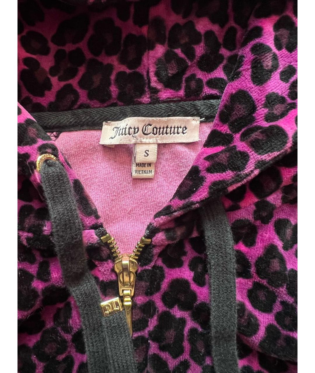 JUICY COUTURE Фиолетовый хлопковый костюм с брюками, фото 2