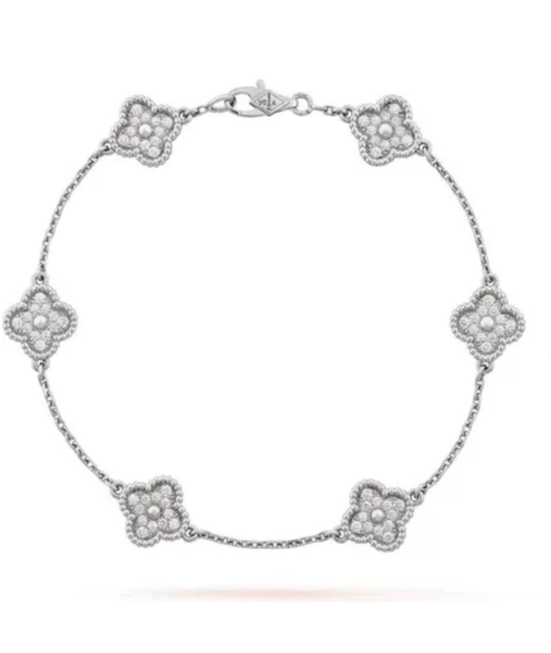 VAN CLEEF & ARPELS Белый браслет из белого золота, фото 5
