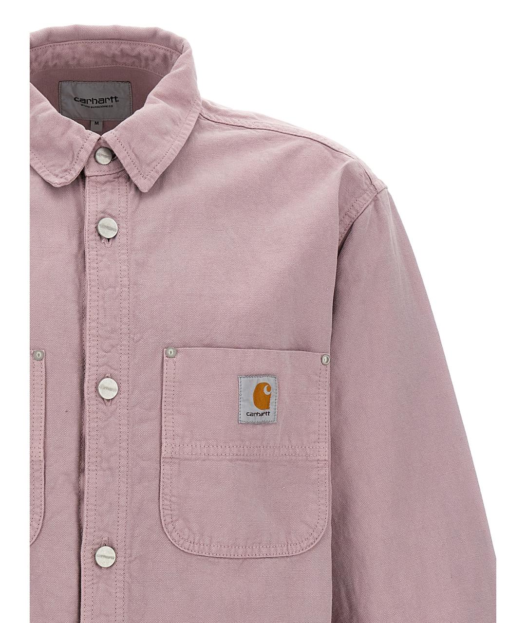 CARHARTT WIP Розовая хлопковая куртка, фото 3