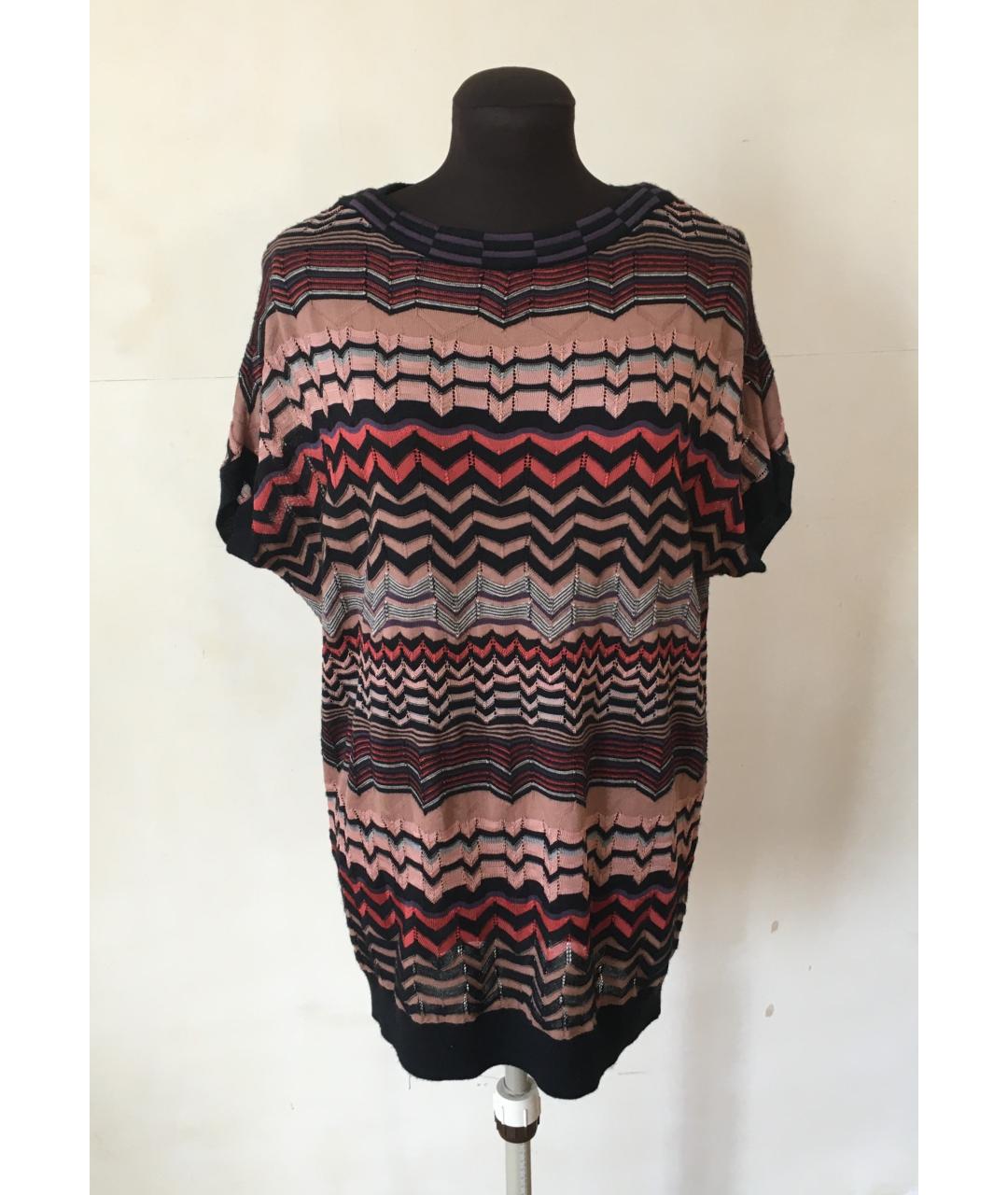 M MISSONI Мульти вискозный джемпер / свитер, фото 5