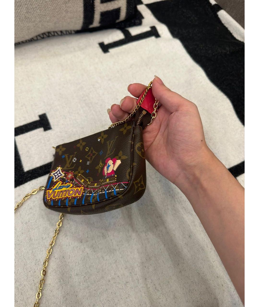 LOUIS VUITTON Мульти кожаная сумка с короткими ручками, фото 5