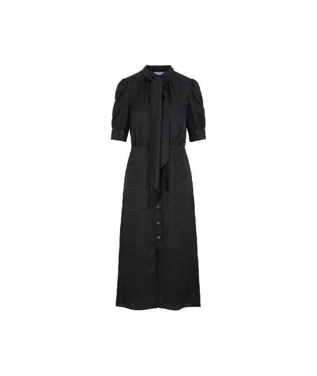 PRADA Черное повседневное платье, фото 1