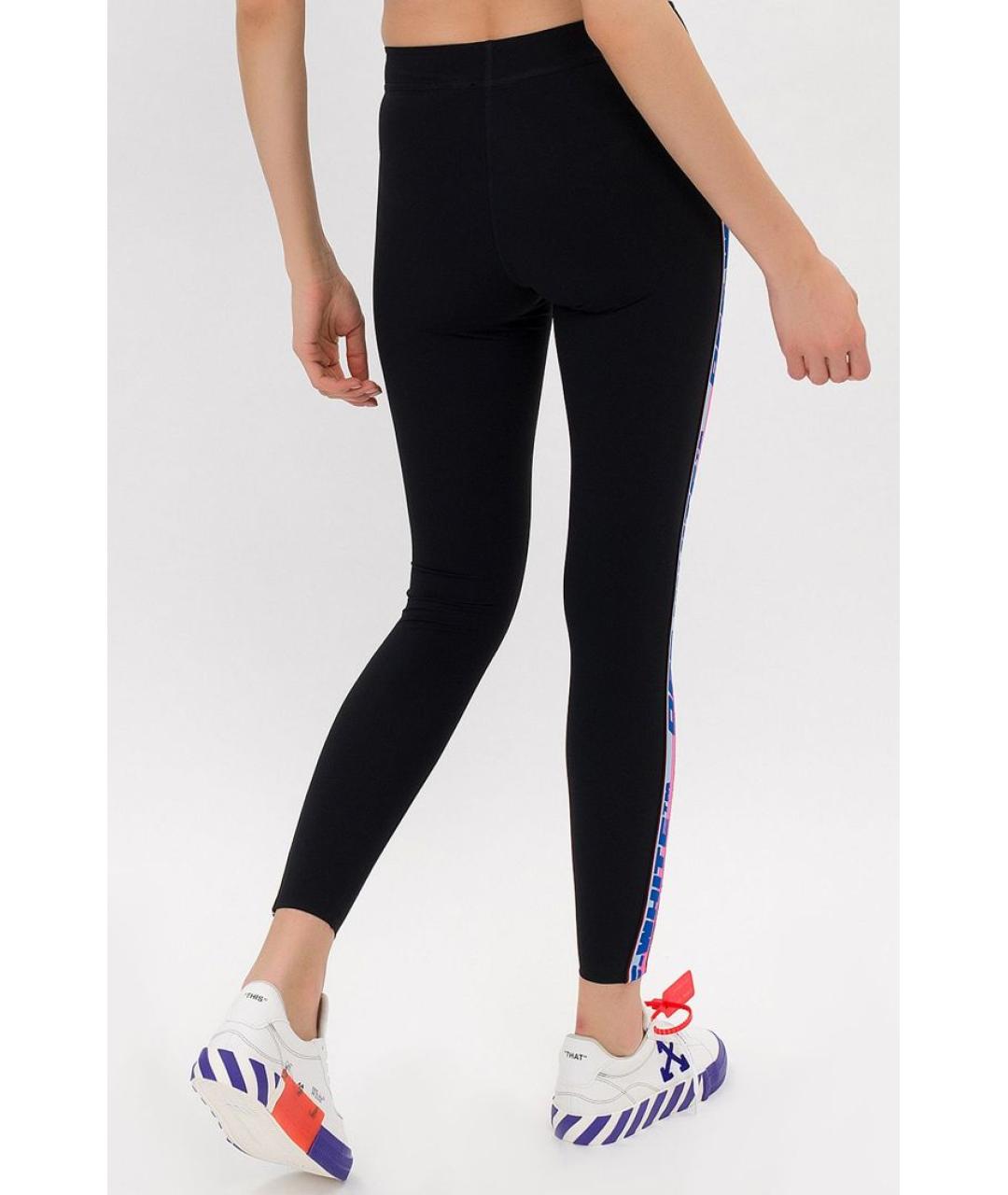 OFF-WHITE Черные леггинсы и велосипедки, фото 4