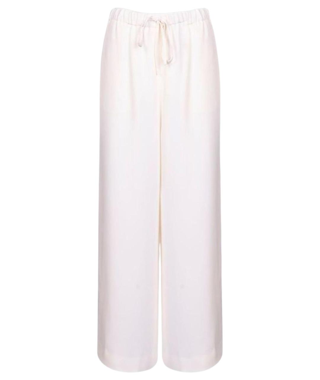 VALENTINO Белые прямые брюки, фото 1