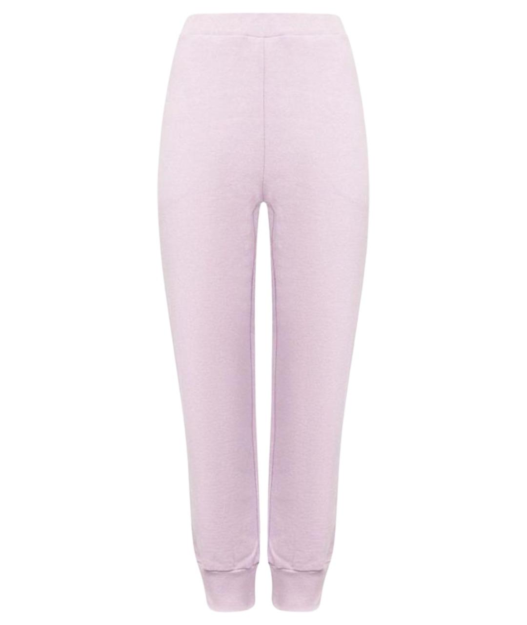 DAVID KOMA Фиолетовые прямые брюки, фото 1