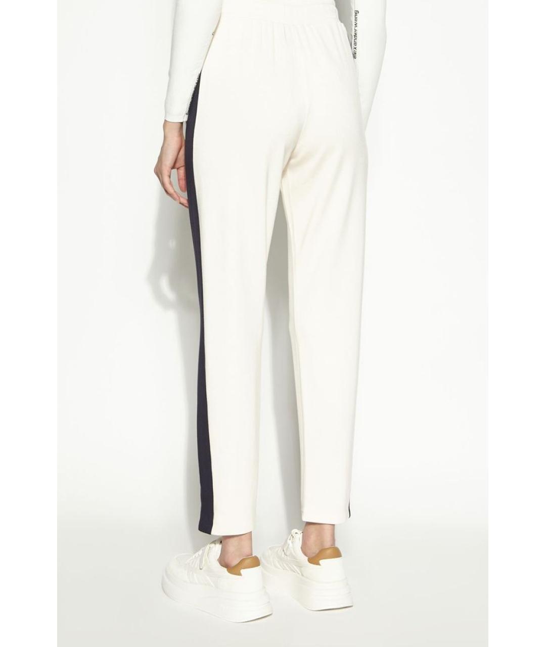 WEEKEND MAX MARA Белые прямые брюки, фото 4