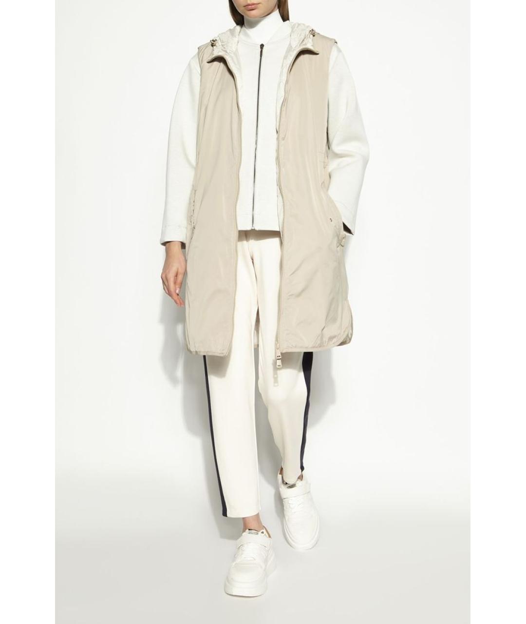 WEEKEND MAX MARA Белые прямые брюки, фото 2