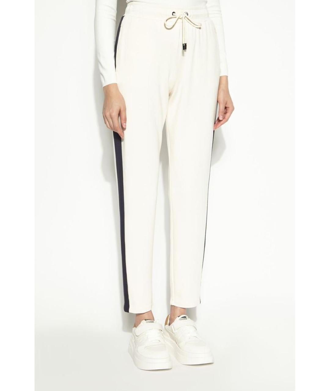 WEEKEND MAX MARA Белые прямые брюки, фото 3