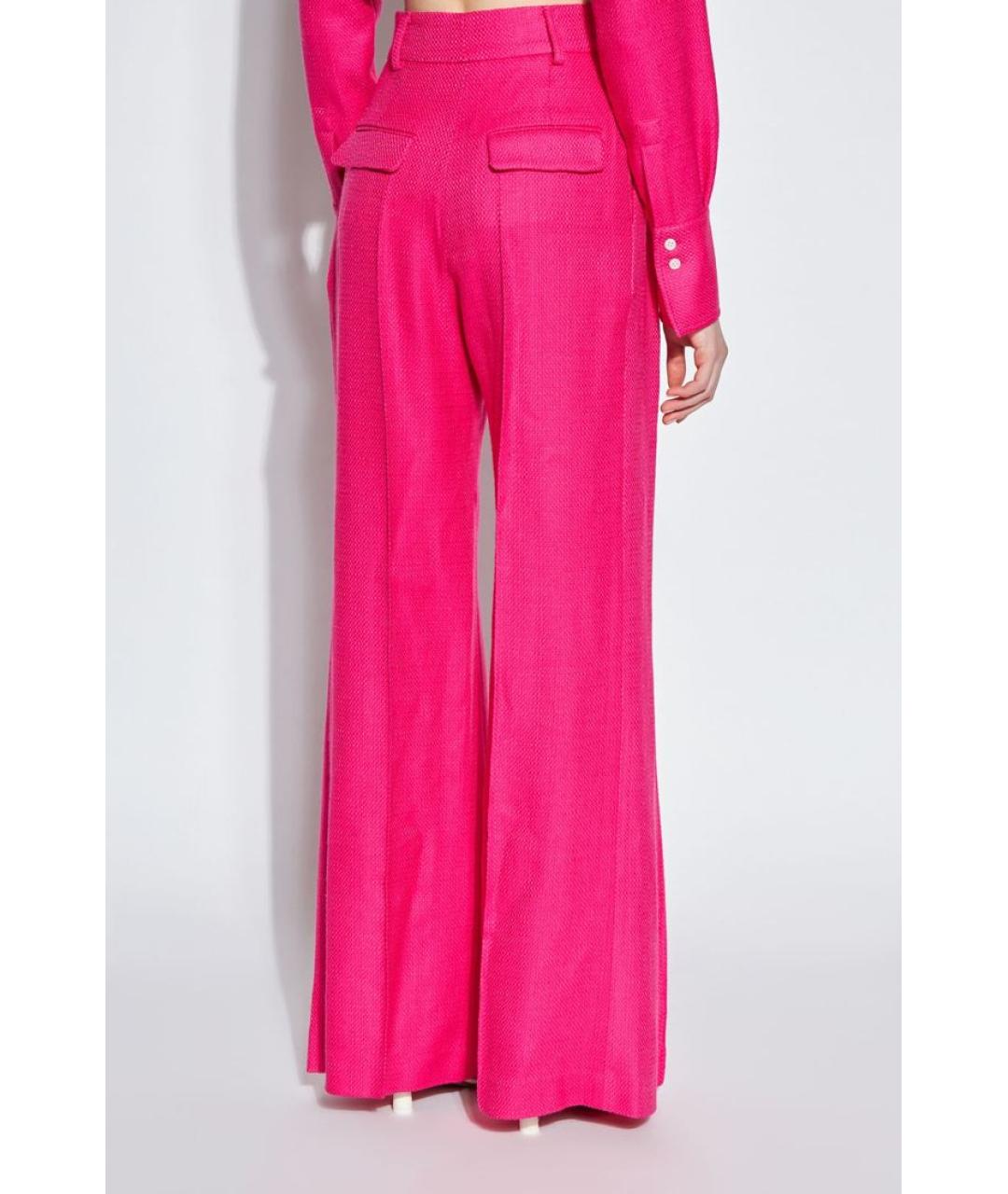 GIUSEPPE DI MORABITO Фуксия прямые брюки, фото 4