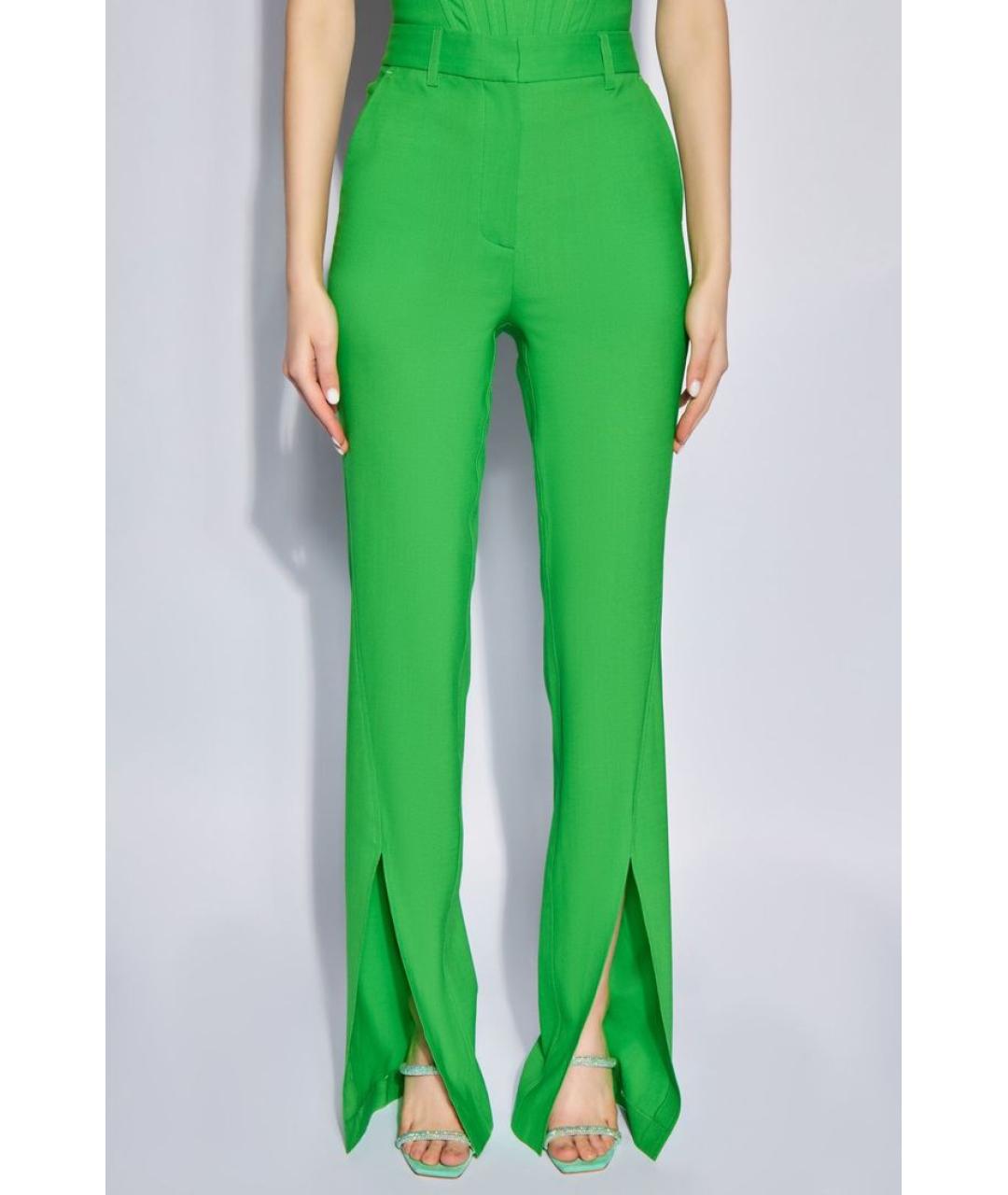 GIUSEPPE DI MORABITO Зеленые прямые брюки, фото 5