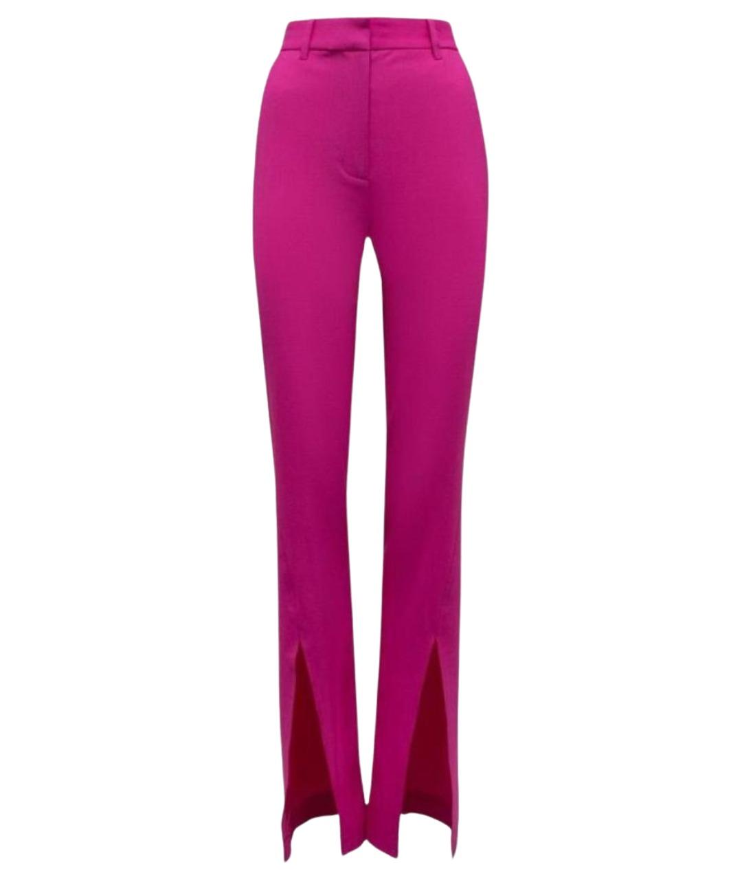 GIUSEPPE DI MORABITO Розовые прямые брюки, фото 1