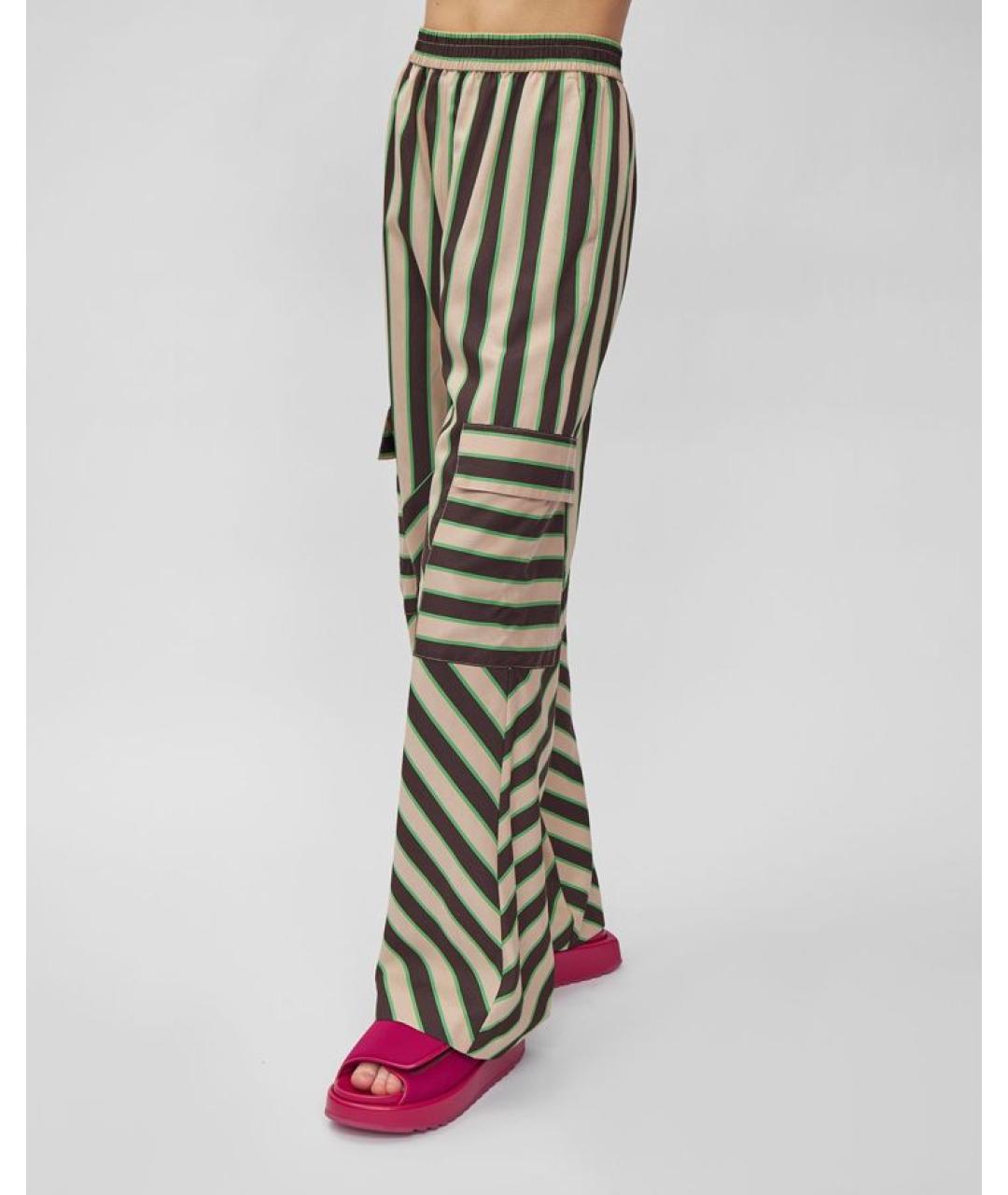 MSGM Мульти прямые брюки, фото 4