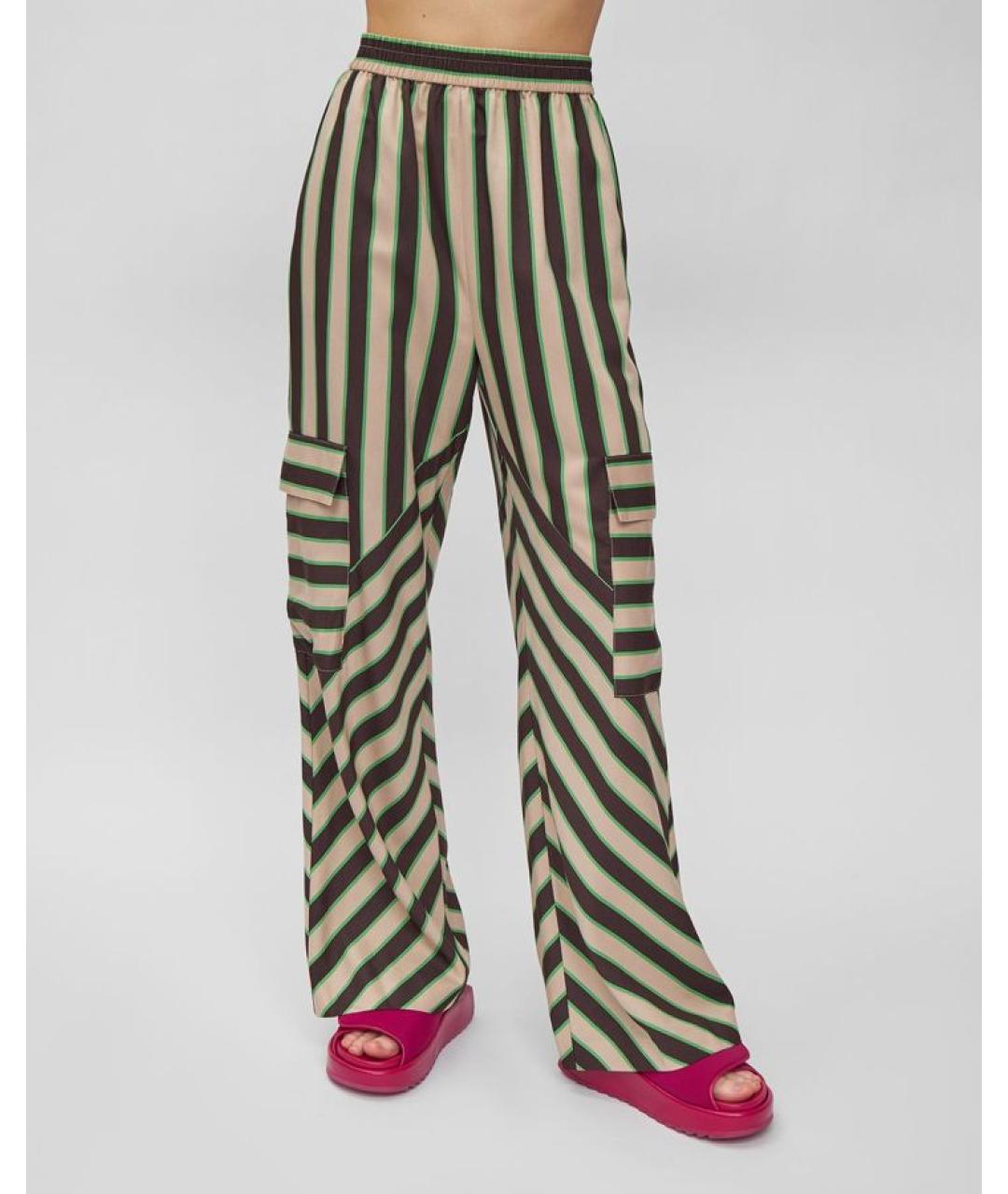 MSGM Мульти прямые брюки, фото 3